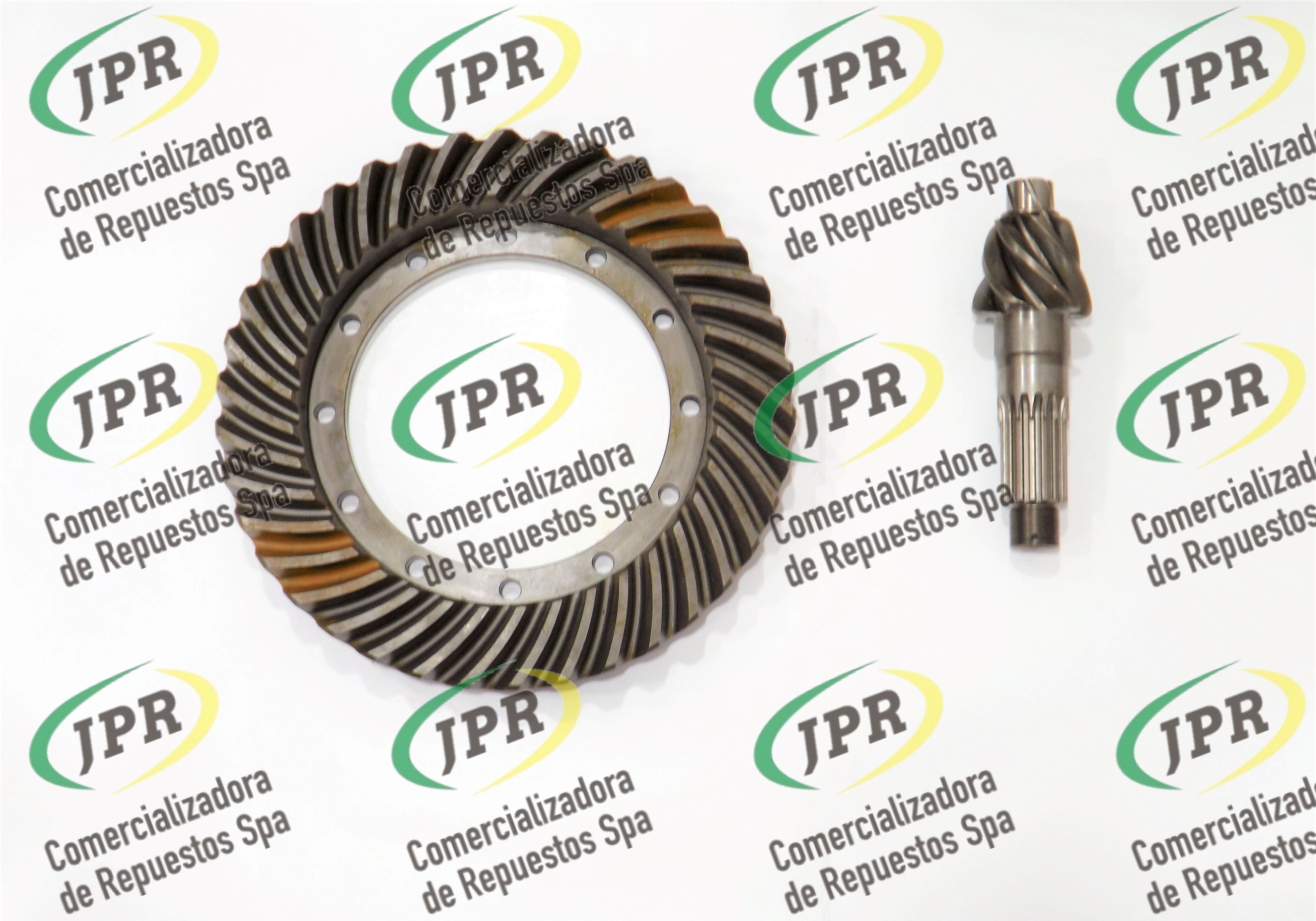 CORONA Y PINON 6 * 38 / 6 DIENTES, 8 ESTRIAS