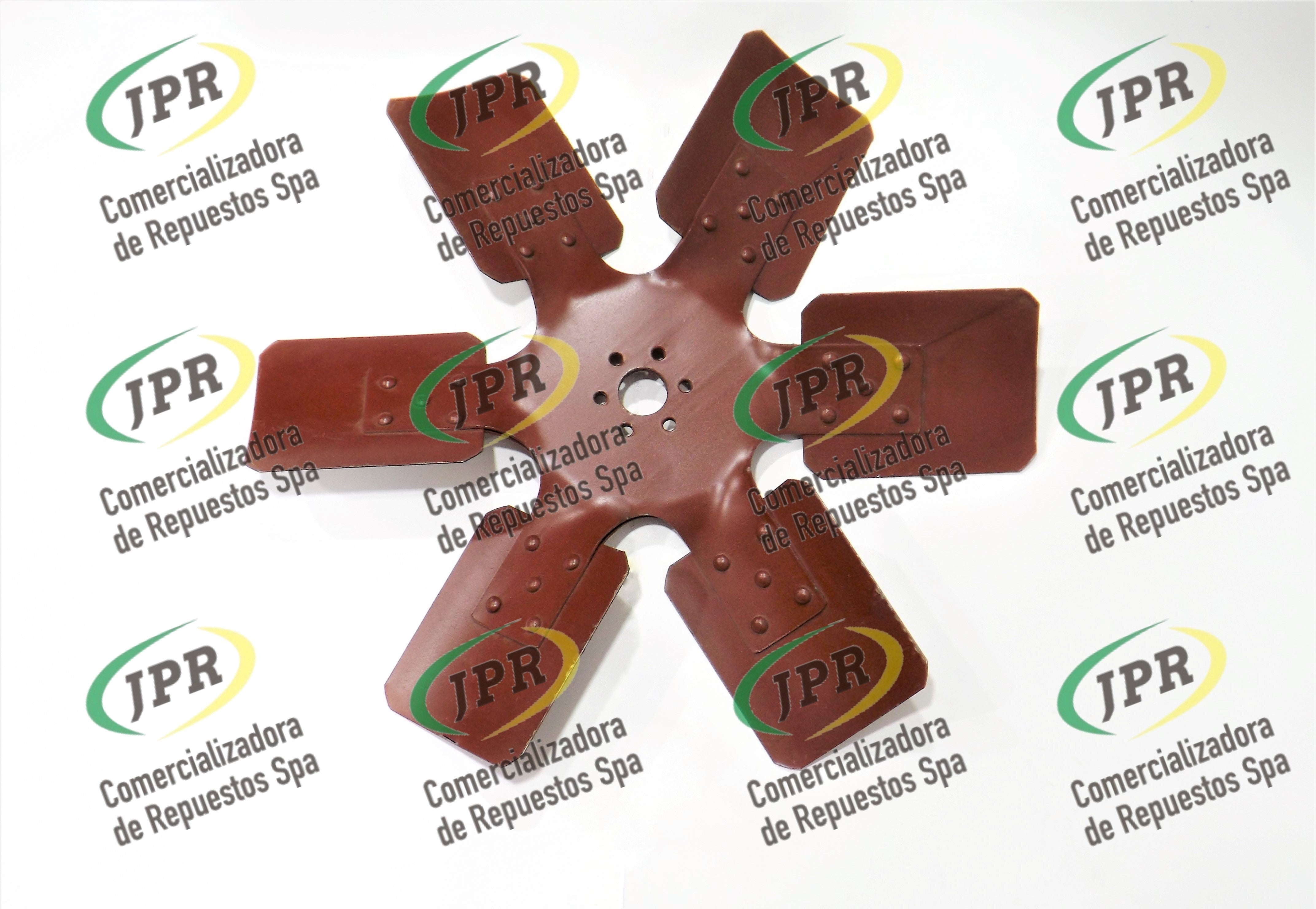 ASPA 6 ALETAS, 6 ORIFICIOS